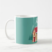 Naam, Waterverf Winter Home 11oz Koffiemok (Links)