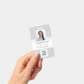 Naam werknemer Foto Beveiligings-ID Badge (Handheld)
