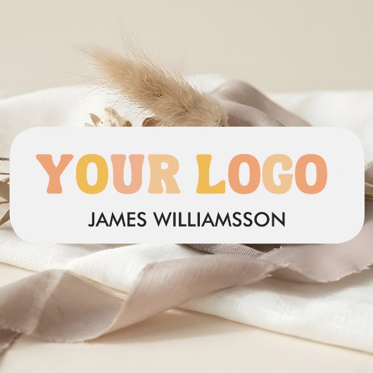 Naam werknemer Markering Aangepaste Logo Magnetisc Naamplaatje