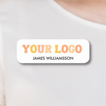 Naam werknemer Markering Aangepaste Logo Magnetisc