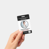 Naam Werknemer Pasfoto Logo Drukpas Aangepaste ID Badge (Handheld)