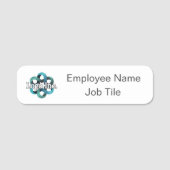 Naam werknemer Tags - Bedrijfskantoorbenodigdheden (Voorkant)