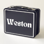 Naam Weston gepersonaliseerd (Achterkant)