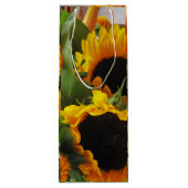 Naam & Wijn Offerte Herfst Zonnebloemen Cadeautas (Achterkant)