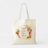 Naam wijzigen Datum Legend Senora Mami Abuela Tote Bag (Achterkant)