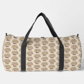 Naam wijzigen, Leopard Spots Print Boho Rainbow Plunjezak (Voorkant)