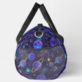 Naam wijzigen, Neon Look Planets Sterren Galaxy Plunjezak (Rechts)