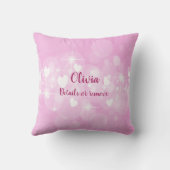 Naam wijzigen Tekst die we hebben gemaakt en waar  Kussen (Achterkant)