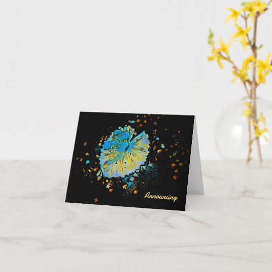 Naam Wijzigingsaankondiging Kaart (Gele Bloem)