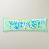 Naam Wijzigingsinstantie Pillow Naam Collage Soft  Lichaamskussen (Voorkant)