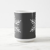 naam wintersneeuwvlok simpel koffiemok (Center)