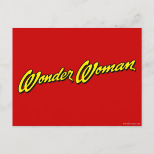 Naam Wonder Woman Briefkaart