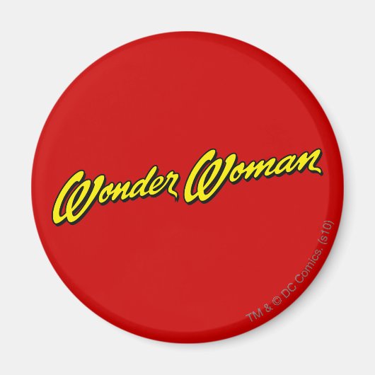 Naam Wonder Woman Magneet (Voorkant)