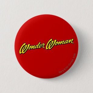 Naam Wonder Woman Ronde Button 5,7 Cm