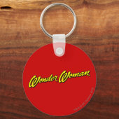 Naam Wonder Woman Sleutelhanger (Voorkant)