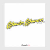 Naam Wonder Woman Sticker (Vel)