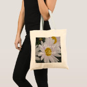 Naam zak, madeliefje bloemen tote bag (Voorkant (product))