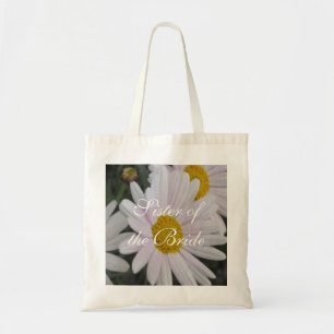 Naam zak, madeliefje bloemen tote bag
