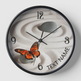 Naam, Zen Garden 10.75-in Acryl wandklok