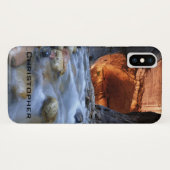 Naam, Zion National Park, Utah, de Narrows Case-Mate iPhone Case (Achterkant (horizontaal))