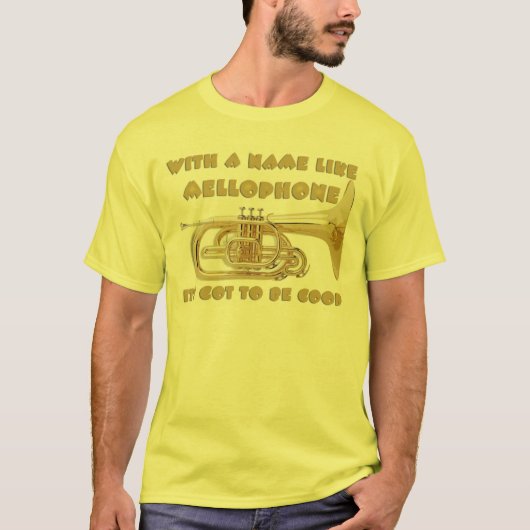 Naam zoals Mellophone T-shirt (Voorkant)