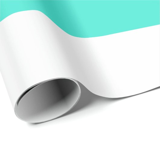 Naam zwart en neonkleurblok Stripe monogram Cadeaupapier (Rol Hoek)