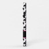 Naam zwart en wit fler de Lis Pattern Case-Mate iPhone Case (Achterkant/rechts)