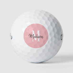 Naam zwart roze tekenfilm golfballen
