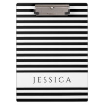 Naam zwart-wit Striped Pattern
