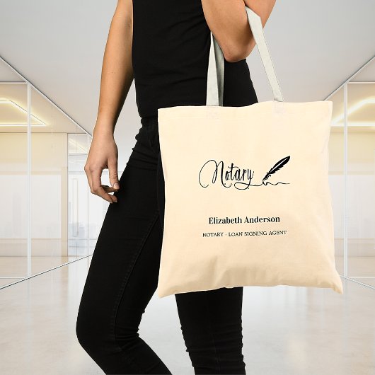 Naam zwarte witte zwarte tekenpen tote bag