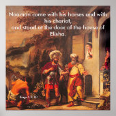 Naaman Healed by Elisha - Poster (Voorkant)