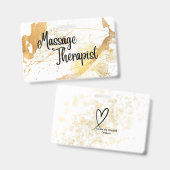 Naambadge Massagetherapeut Badge (Voor- en achterkant)