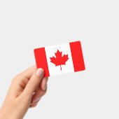 Naambadge met vlag van Canada Badge (Handheld)