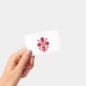 Naambadge met vlag van Florence Badge (Handheld)