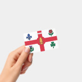 Naambadge met vlag van Montreal Badge (Handheld)