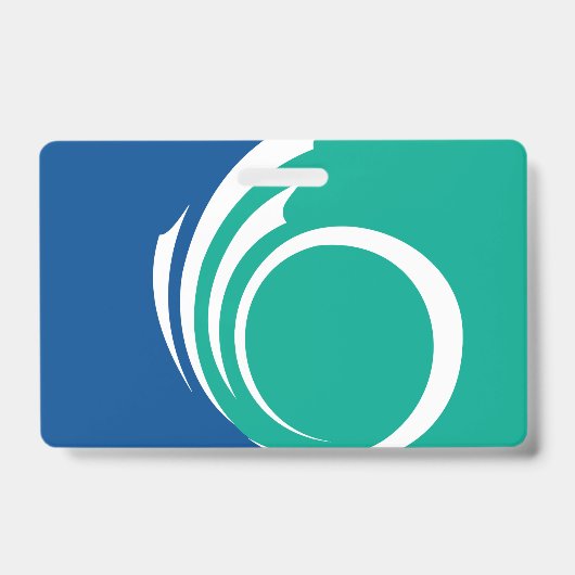 Naambadge met vlag van Ottawa, Canada Badge (Voorzijde)