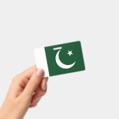 Naambadge met vlag van Pakistan Badge (Handheld)