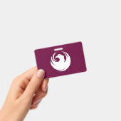 Naambadge met vlag van Phoenix City Badge (Handheld)