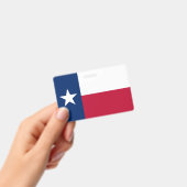 Naambadge met vlag van Texas, VS Badge (Handheld)