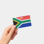 Naambadge met vlag van Zuid-Afrika Badge (Handheld)