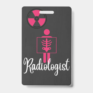Naambadge Radioloog Badge