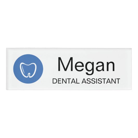 Naambadge Tandartsassistent Professionele (Voorkant)
