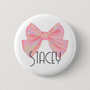 Naambadge Vrouwen Cadeau Feest Favoriet Meisje Str Ronde Button 5,7 Cm