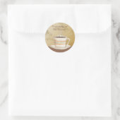Naamboek borden ronde sticker (Tas)