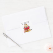 Naamboek borden ronde sticker (Envelop)