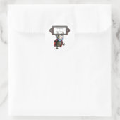 Naamboek borden ronde sticker (Tas)