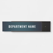 Naambord Afdeling Deur Deurbordje (Voorkant)