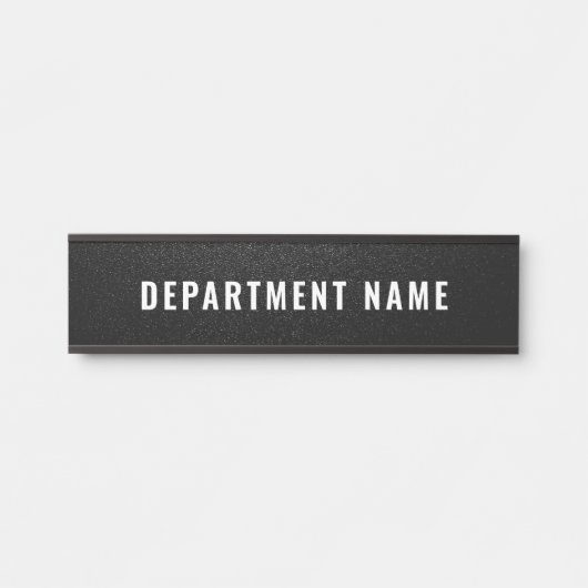 Naambord Afdeling Deur Deurbordje (Voorkant)