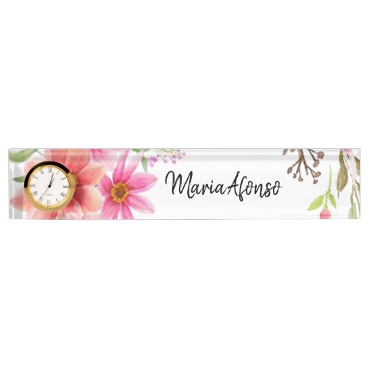 Naambord Bloemen (Voorkant)
