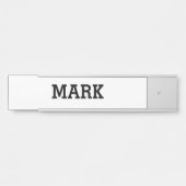 Naambord Deurbordje (Voorkant)